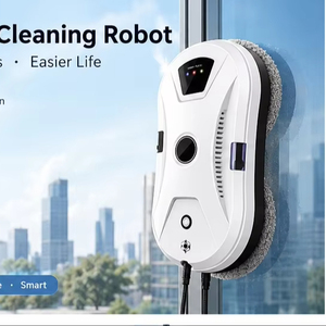 <span class=keywords><strong>Robot</strong></span> nettoyeur de vitres 72W, aspiration 2800Pa, pulvérisation d'eau intelligente, nettoyeur de vitres avec télécommande pour fenêtres sans cadre - Product Image 1