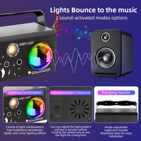 2025 nouveaux produits avec télécommande 3in1 fête Club lumières discothèque décoration Disco lumières Dj scène lumières