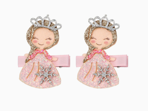 Pinces à cheveux pour enfants avec paillettes, filet, pinces à cheveux mignonnes en forme de bec de canard pour franges, accessoires antidérapants pour cheveux - Product Image 2