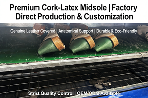 Système de soutien orthopédique professionnel en cuir véritable enveloppé de liège-latex, fabriqué sur mesure en usine - Product Image 5