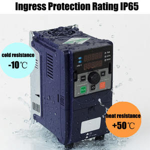 Variateur de fréquence triphasé VEKONT G300-4T5R5GB 380V 5,5 kW à commande vectorielle en boucle ouverte avec unité de frein intégrée - Product Image 4