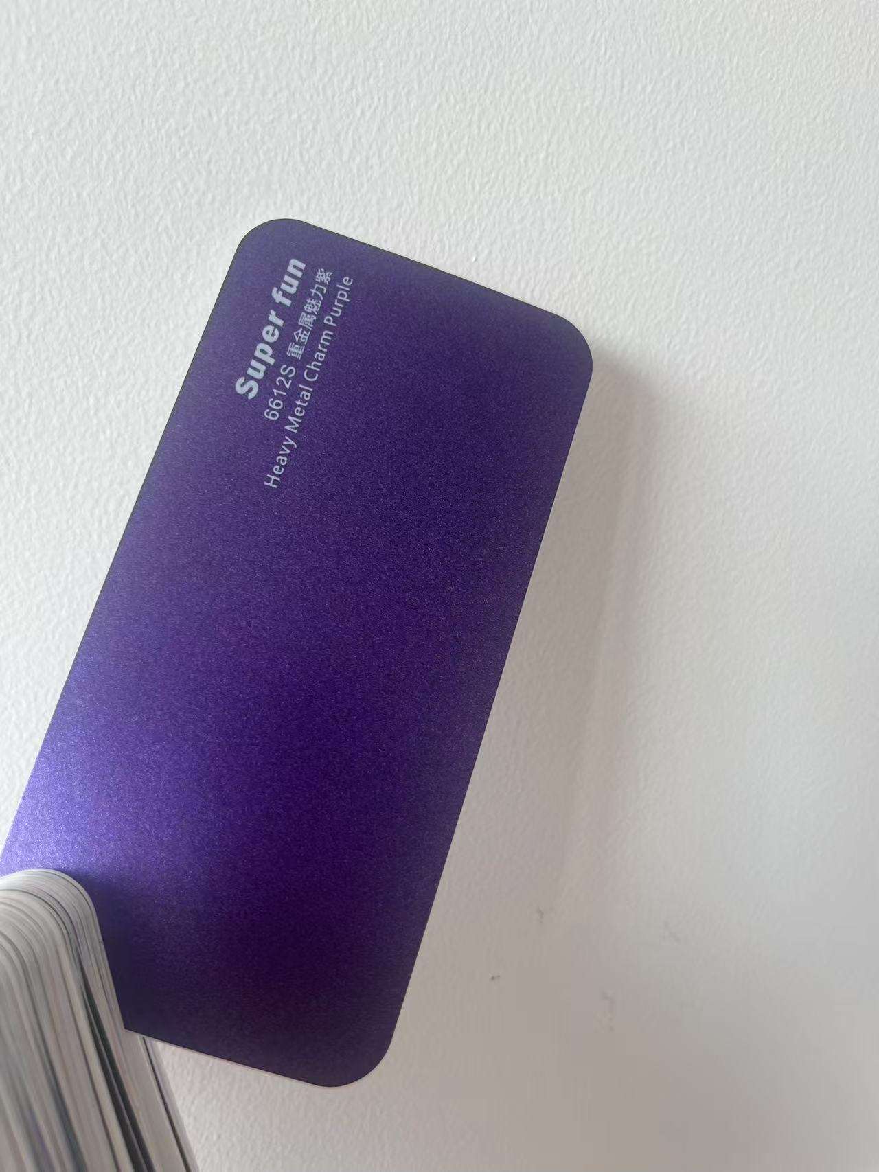 Breloque Heavy Metal Violet