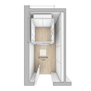 Ascensore Domestico Compatto |   Ascensore Residenziale Compatto |   Ascensore per Villa Salvaspazio - Product Image 6