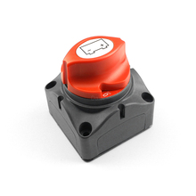 1NO1NC Mushroom Waterproof Electrical Threaded Push Start Button 22MM Metal Emergency Stop Button Switch with 3pin Red Round Top