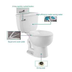 Chine <span class=keywords><strong>pas</strong></span> <span class=keywords><strong>cher</strong></span> prix salle de bain <span class=keywords><strong>wc</strong></span> toilette deux pièces water-closet siège de cuvette de toilette en céramique sur le marché sud-américain - Product Image 4