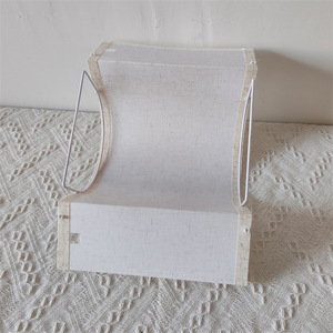 Tùy chỉnh Linen Tường Đèn vải Đèn bóng râm cho phòng khách phòng ngủ hành lang - Product Image 5