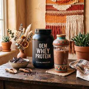 OEM Großhandel Erwachsenen Natürliche Kräuter-Nahrungsergänzungsmittel Molkenprotein-Konzentrat Isolat-Pulver Glutamin-Komplex Fitness Muskelaufbau - Product Image 6