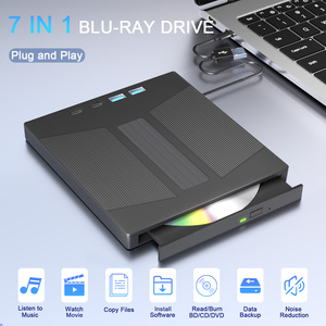 7-in-1 đa chức năng Blu-ray Ổ đĩa quang CD/DCD/<span class=keywords><strong>BD</strong></span> Nhà Văn Máy nghe nhạc Burner USB 3.0 nhanh hơn tốc độ truyền 5gbps - Product Image 2