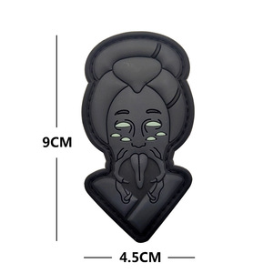 El Mito y la Leyenda del Antiguo Dios Medusa Anubis Buff's Destruction, Paquete de Parches de Goma Suave de PVC con Sello - Product Image 3