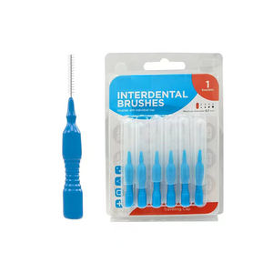 Top Selling Fashion Gum Stimulation PP+TPE Straig Shape <b>Bamboo</b> Lnterdental <b>Brush</b> Ror Assisting With Oral Cate - Product Image 2