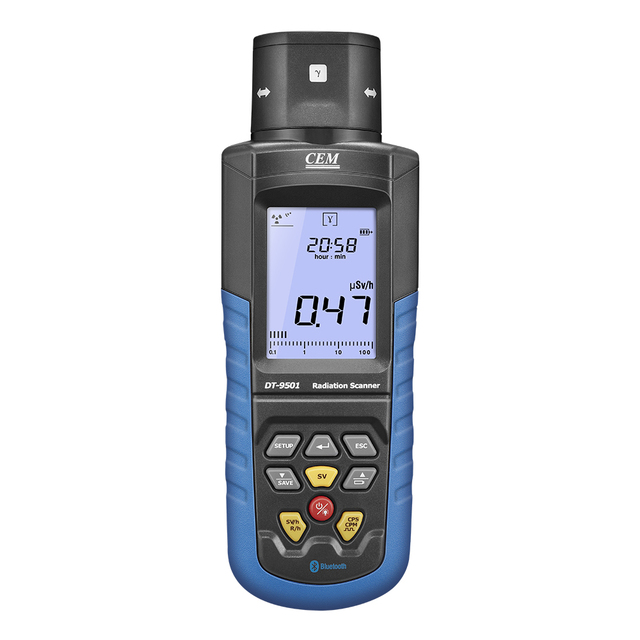 Dosimeter  Gamma Nuclear Radiation Detector Personal A, B,y ,x Ray Radiation Meter With Datalogger Function