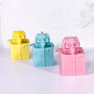 Molde de Silicona al por Mayor para Velas de Halloween, Herramientas para Decoración de Fiestas de Halloween - Product Image 3