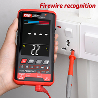 TASI TA804B 5999 Counts Multimeter Digital AC DC 600V Layar LCD Berwarna Profesional Multimeter Pintar, Multimeter Digital