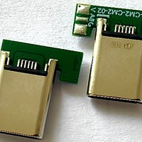 Conector USB Tipo C Macho de 16 Pines, USB 2.0 C a C, Carga Rápida PD de 60W, 5A, Montaje en PCB SMT a Través de Orificio, Puerto Tipo C