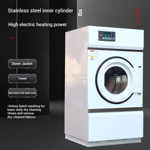 2025 नए डिजाइन इलेक्ट्रिक पूरी तरह से स्वचालित होटल अस्पताल वाणिज्यिक क्षमता 100 किलोग्राम स्टेनलेस स्टील कपड़े ड्रायर - Product Image 5