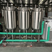 Micro-brasserie 500L 1000L, Nano-brasserie, Brasserie artisanale, Technologie de production avancée, Équipement de brassage