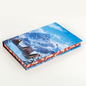 Tùy chỉnh in phun cạnh Bìa mềm bìa cứng cuốn sách in tự lãng mạn cuốn tiểu thuyết phun cạnh dày ràng buộc bìa cứng - Product Image 2