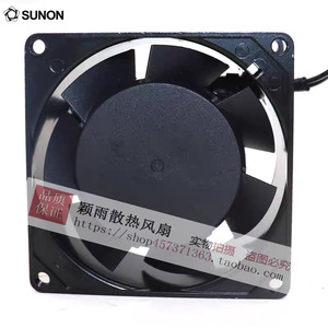 SUNON SF23080A 80x80x38mm <b>AC</b> Cooling <b>Fan</b> 220-240V 15W 2300RPM - Product Image 1