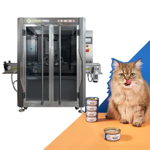 High Quality Semi Automatic Pet Bottle Can Seamer Tin Vacuum Canning Machine For Cat Food Cans