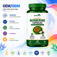 Durlevel Berbérine Liposomale Encapsulée de Précision 500mg – Soutien Bioactif Puissant – Solution de Fabrication OEM pour la Vente en Gros Mondiale