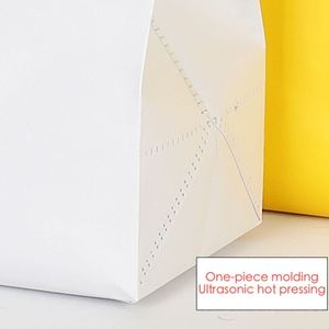Sac de livraison alimentaire imperméable non tissé avec couche isolante en aluminium, sac isotherme personnalisé avec logo pour gâteaux et pains - Product Image 3