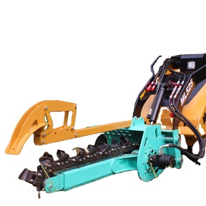 Nhà máy cung cấp đào rãnh máy bán Hot Mini đào hầm tập tin đính kèm cho Skid chỉ đạo Bộ nạp - Product Image 3