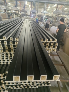 Hot bán WPC <span class=keywords><strong>Panel</strong></span> tường cường độ cao Thiết kế cấu trúc rõ ràng bảng nhựa WPC - Product Image 4