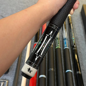 NUEVO Juego de tacos de billar de carbono <span class=keywords><strong>Zeni</strong></span> Radial Pin Sticker de madera de arce con 2 flechas, tacos de billar de carbono para billar americano - Product Image 2