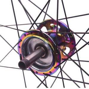 Rujixu DH30 32H <span class=keywords><strong>ซี่</strong></span>ล้อจักรยานเสือภูเขา26/27.5/29 MTB ชุดล้อจักรยานอะลูมิเนียมอัลลอยด์ระบบเบรกสีดำด้านเกรด A + - Product Image 5