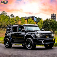 Accessoires de voiture pour Ford Bronco Upgrade and Modification M Wide Body Surround Kit de carrosserie en fibre de carbone de haute qualité