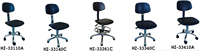 Chaise de laboratoire en mousse PU antistatique réglable avec cadre en acier Bureau industriel compétitif Chaise antitsatique pour salle blanche ESD