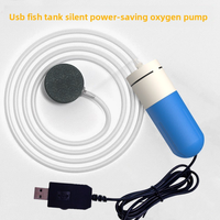 Pompe à air portable USB professionnelle pour mini-aquarium, ultra silencieuse, aérateur d'oxygène réglable pour la pêche, les animaux de compagnie et les voyages en extérieur
