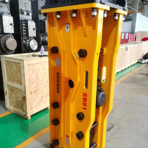 Pour SOOSAN SB81 disjoncteur hydraulique Type supérieur ouvert 18-26 tonnes poids porteur pour pelles pour creuser démolition nouveau moteur intégré - Product Image 2