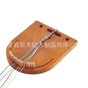 Wooden Bracelet Braiding Tool Rectangle Shape For Bracelet Making Jewelry Weaving <b>DIY</b> <b>Kit</b> - Product Image 5