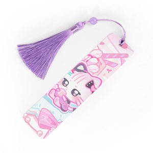 Custom Classical and Beautiful Book Marks With Colorful Tassels Wholesale Idol Event Anime Bone China Bookmark