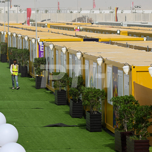 PTH高級小型住宅組立サイト宿泊施設カタールのモジュラープレハブコンテナ住宅 - Product Image 5