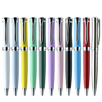 Stylo bille métallique SEAPEN en gros, écriture fluide, pointe 1,0 mm, encre bleue/noire, logo personnalisable, pour bureau et école