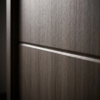 Portes en bois contemporaines de luxe à grain naturel pour l'intérieur d'appartements, pour chambres à coucher, écologiques et de haute qualité