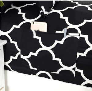 Bộ Ga Giường Thiết Kế In Họa Tiết Kẻ Sọc Cổ Điển Cỡ Queen Bộ Ga Trải Giường 100% Sợi Nhân Tạo - Product Image 2