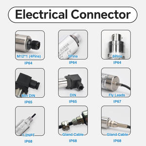 औद्योगिक फ्लैट फिल्म फ्लश डायाफ्राम सैनिटरी बॉयलर दबाव ट्रांसमीटर SS316L सामग्री 0.5% एफ सटीकता-1 बार - Product Image 4