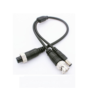 Nhà Máy Giá M8 Car DVR CCTV Camera 5.5 * 2.1dc 0.3m 4-pin hàng không Nữ <span class=keywords><strong>BNC</strong></span> Nam Cáp nối PC nhà ở PCB ứng dụng - Product Image 2