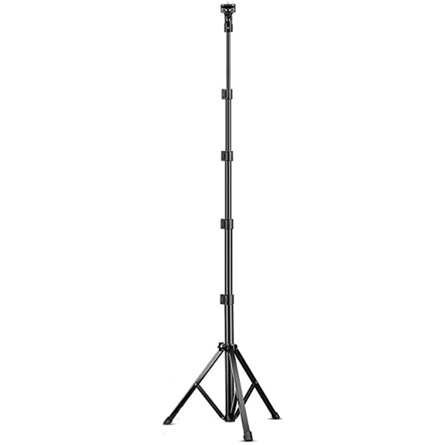 61" Retractable Cell Phone Tripod with Wireless Remote and Cell Phone Clamp Compatible Camera Tripod Stand Professional