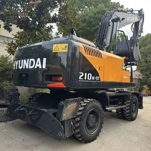 รถขุดล้อยี่ห้อฮุนได รุ่น r210W-9 มือสองแท้ อุปกรณ์หนักมือสอง Hyundai210 210W-9T รถขุดล้อขาย - Product Image 3