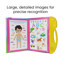 Libro educativo de audio para niños personalizado con botón de sonido Libro de música en inglés impreso en cartón y papel recubierto