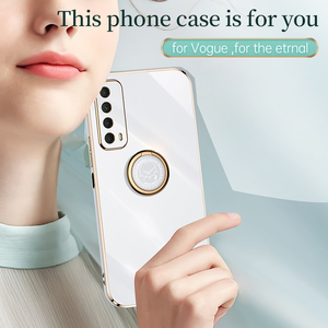 Coque de téléphone galvanisée pour <span class=keywords><strong>Huawei</strong></span> <span class=keywords><strong>P</strong></span> <span class=keywords><strong>Smart</strong></span> 2021 accessoires porte-anneau coques de téléphone nouveau étui de protection pour téléphone portable 2022 - Product Image 6