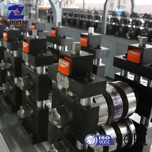 เครื่องขึ้นรูปแผงโซลาร์เซลล์แบบ Cold Roll Forming สายการผลิตโครงเหล็กยึดแผงโซลาร์เซลล์จากโรงงานโดยตรง อุปกรณ์ความแม่นยำสูง - Product Image 2