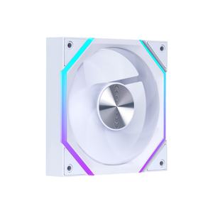 Ventilateur de boîtier PC ASIAHORSE Nyota <span class=keywords><strong>Aura</strong></span> Sync Blanc 120 mm ARGB PWM Radiateur 4 broches ABS Hydro Bearing Faible Bruit Ventilateur de refroidissement pour ordinateur - Product Image 2