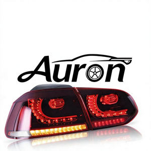 ไฟท้าย LED สำหรับ VW Golf 6 เลนส์ใส รุ่นใหม่ อัพเกรด ไฟวิ่งกลางวัน แบบเสียบปลั๊กใช้งานได้ทันที - Product Image 1