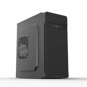 เคสคอมพิวเตอร์ ATX Mid Tower สำหรับตั้งโต๊ะ ใช้งานในสำนักงาน ผลิตจากเหล็ก พร้อมพอร์ต USB ด้านหน้า - Product Image 3