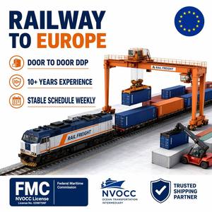 Transporte Ferroviario LCL FCL <span class=keywords><strong>de</strong></span> China a <span class=keywords><strong>España</strong></span>, Europa, Envío <span class=keywords><strong>de</strong></span> Contenedores, Transporte por Tren, Servicio <span class=keywords><strong>de</strong></span> Logística - Product Image 1